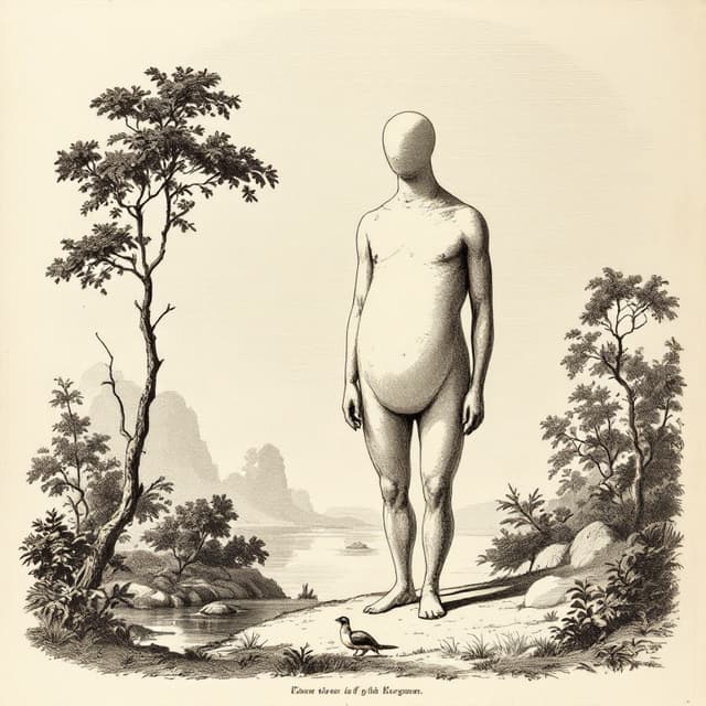 Naturalist plate illustrating Grafton Monster, drawn from witness descriptions