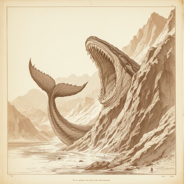 Naturalist plate illustrating Slide-Rock Bolter, drawn from witness descriptions